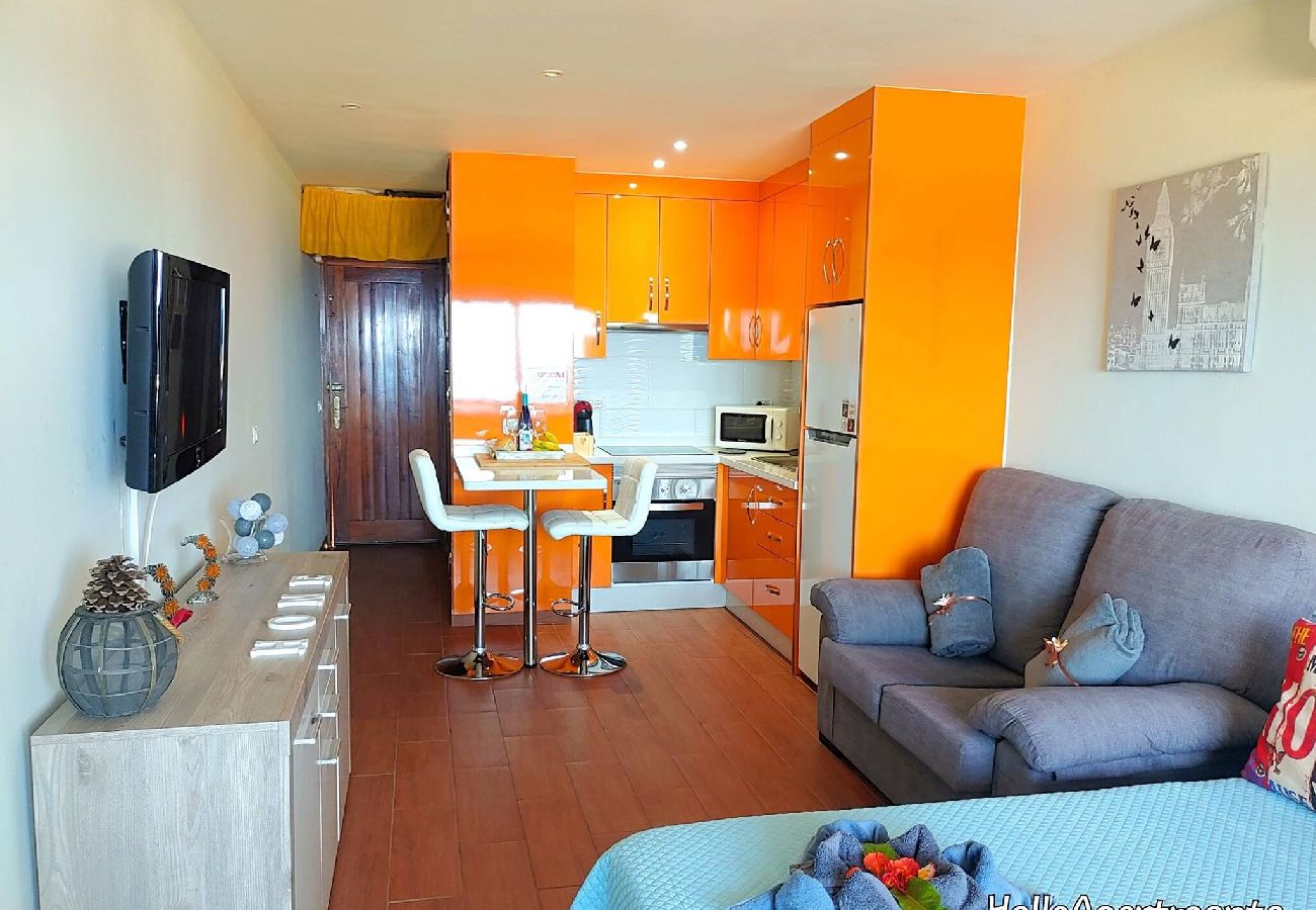 Studio à Santiago del Teide - Sea View Playa Arena by HelloApartments