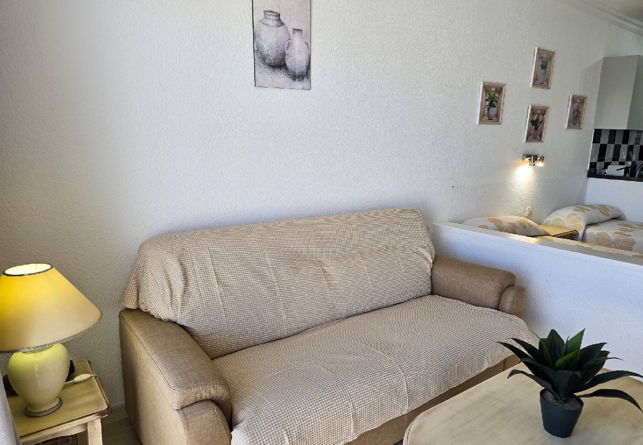 Studio in Costa Adeje - Balcony, sea view, WiFi, A/C, pool, 100 mts. from the beach